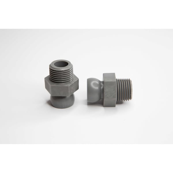 Cedarberg Snap-Loc Systems 1/2 System Male Hose to Male Pipe Thread Connector 1/2 BSPT Bag of 50 8550-167 - main